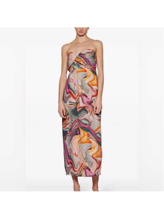 Mara Hoffman Dresses & Skirts - Mara Hoffman Yara Strapless Dress , Multi
